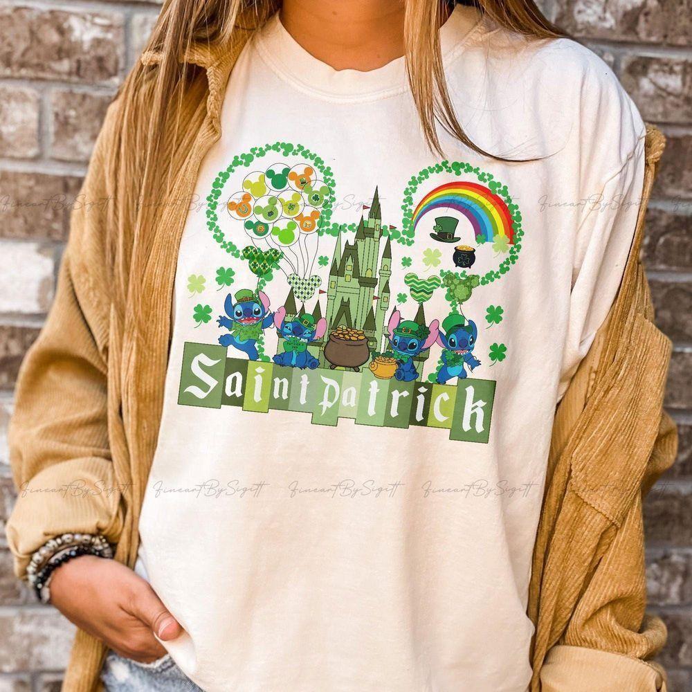 St Patricks Day Stitch Vuitino Apparel